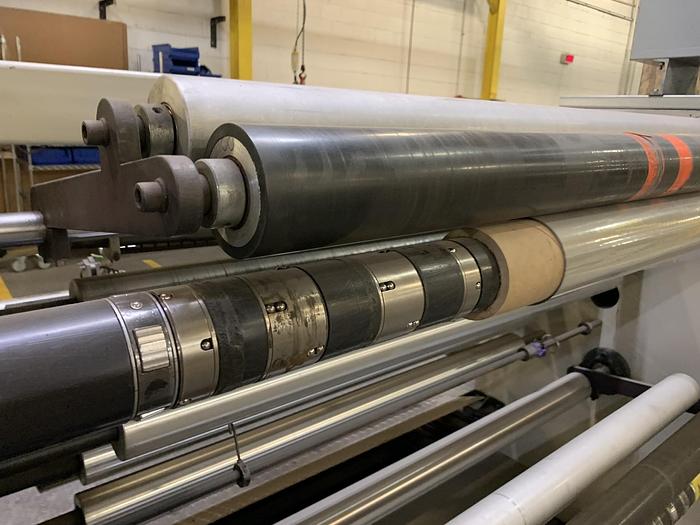 Used 54" USED CANTILEVERED DUPLEX SLITTER REWINDER
