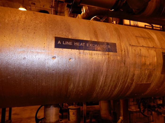Used LAKEHEAD HEAT EXCHANGER MAWP 150 PSI AT 250 DEGREES F