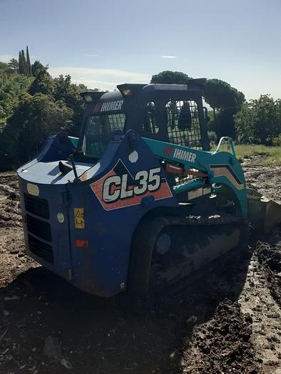 Usato Pala cingolo trapezoidale in gomma, 2010 Ihimer CL 35