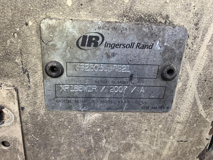 Used Ingersoll Rand XP185WIR