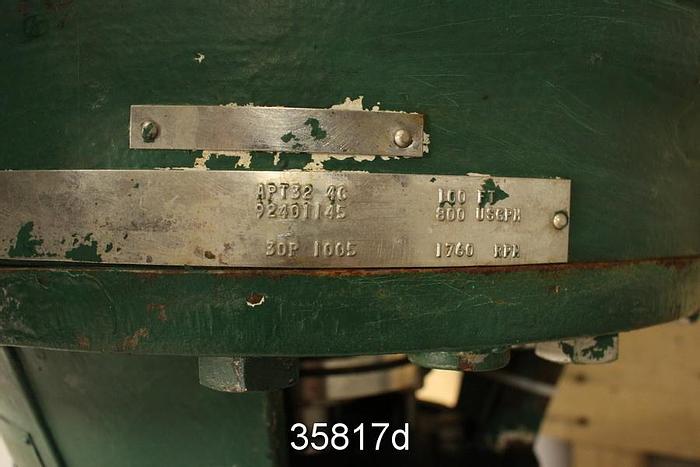 Used Sulzer APT32-46 4x6x14 Stainless Steel Pump Casing #35817