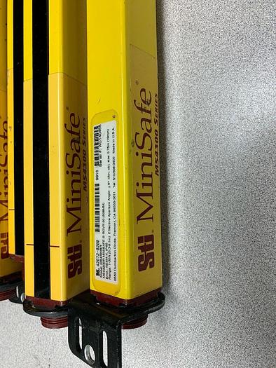 Used STI MS4320BR MINISAFE LIGHT CURTAIN RECEIVER Part No: 2672-0200