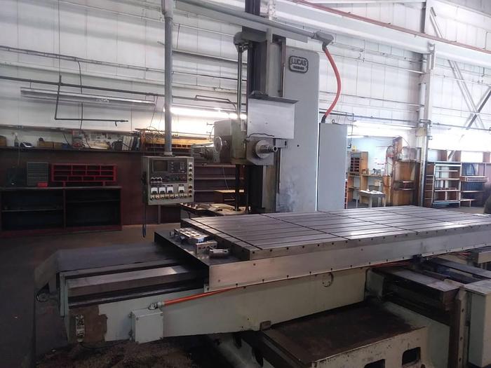 Used CNC Lucas Boring Mill  542B-120