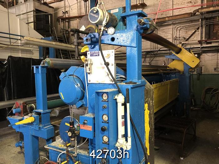 Used 120" Vertical Size Press With Framing #42703