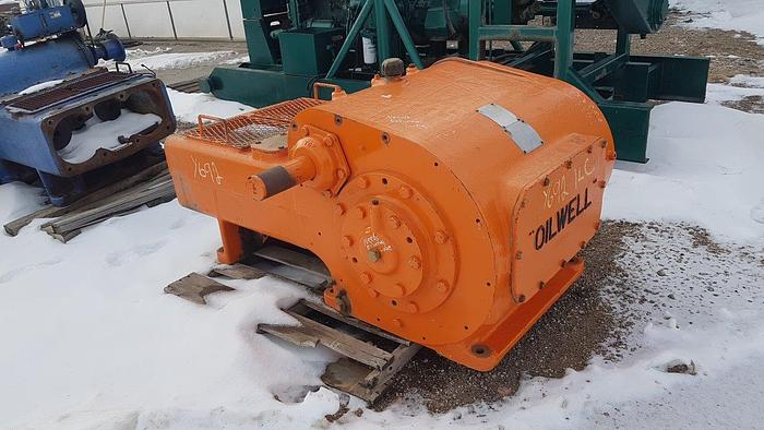 Used Oilwell 346P Triplex Mud / Injection Pump