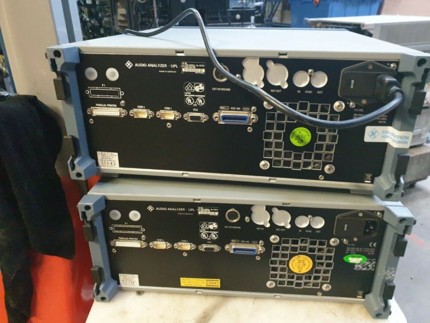 Used Rohde & Schwarz UPL 1078.2008K06 AUDIO ANALYZER W/ OPT UPL-B4 1078.3804.02