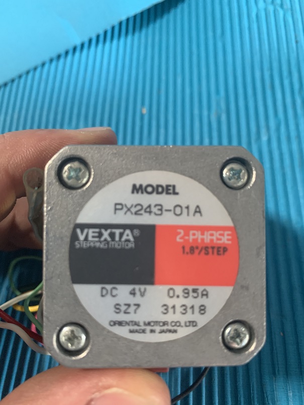 Used Oriental Motor Vexta Stepping Motor PX243-01A