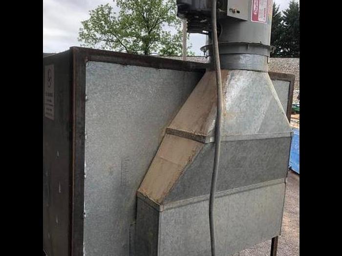 Used 63” LONG X 30 WIDE SPRAY BOOTH