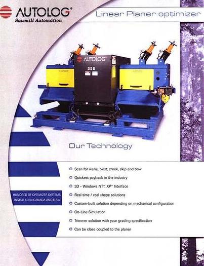 Used Autolog Planer Mill Optimizer