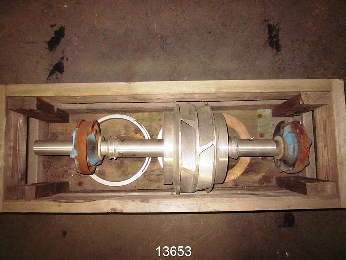 Refurbished Goulds 3405 Rotating Assembly - 8x10x12 - 6 Vane Impeller #13653