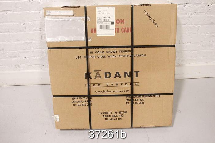 Used Kadant Doctor Blade, SPC Tellow Poly, .025"x3x126 #37261