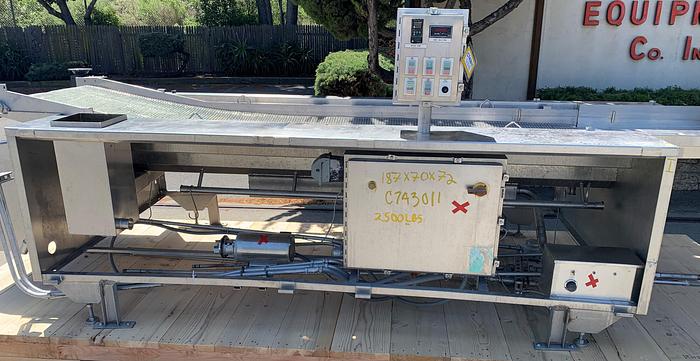 Used Fryer, Belt, 34" x 20', S/st, Tempco, Mdl DBF-300M #C743011