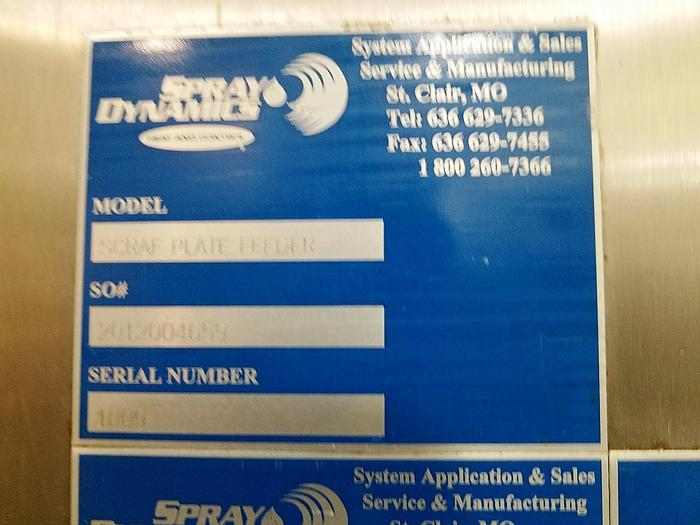 Used 2011 Spray Dynamics