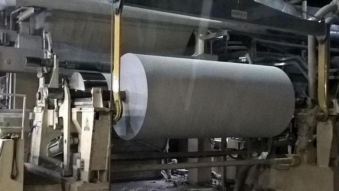 Used 136" (3.45M) VOITH HORIZONTAL TRACK REEL 1200M/MIN