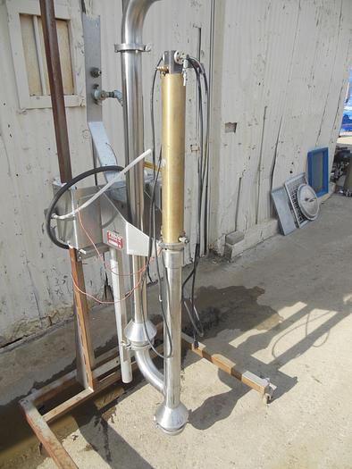 Used Pump, Transfer, S/St, 3", Food Positive Suction Pneumatic #S742618