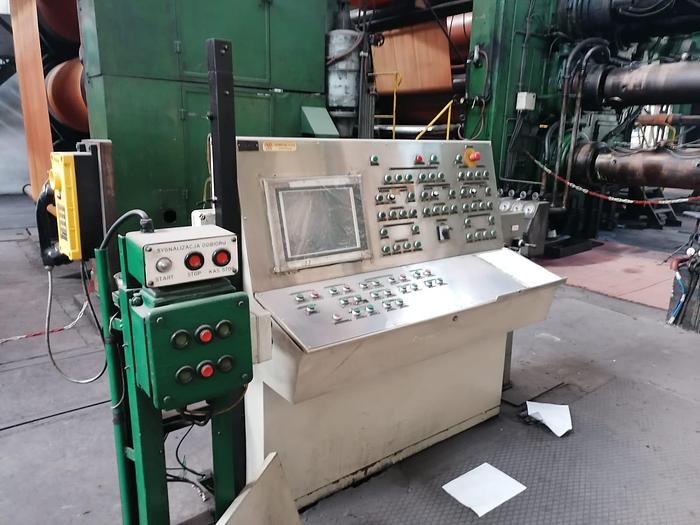 Used Comerio Ercole 2300mm wide 4 roll inverted L Calender