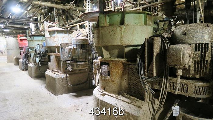 Used Hymac Model 2821 Pressure Screen With .092" Holes #43416