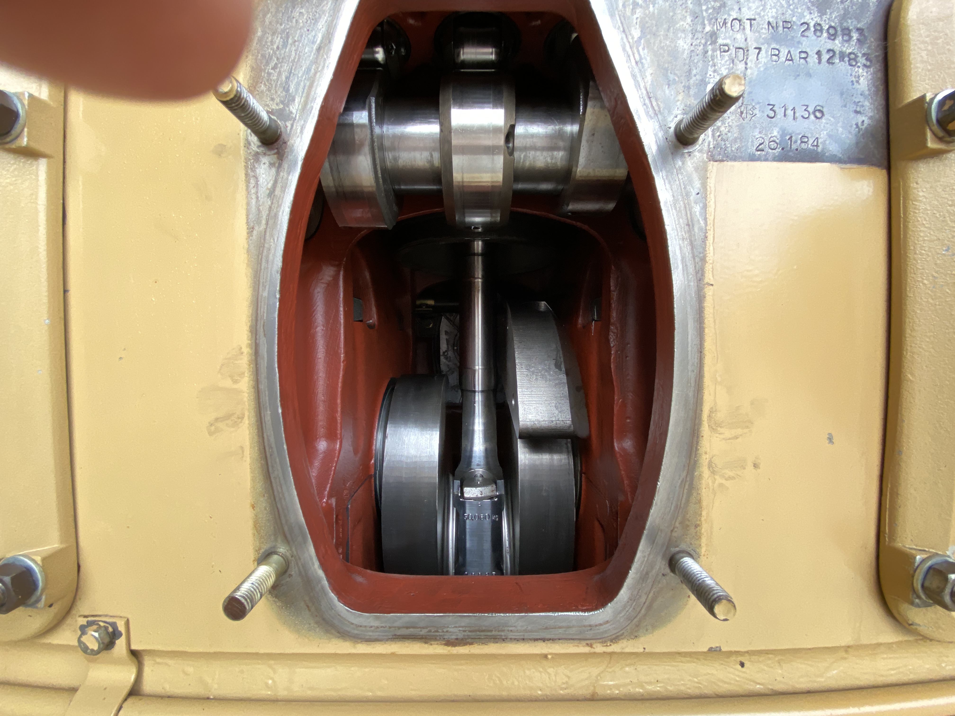 Used MAK 6M282 GEN.SET 1210 KVA