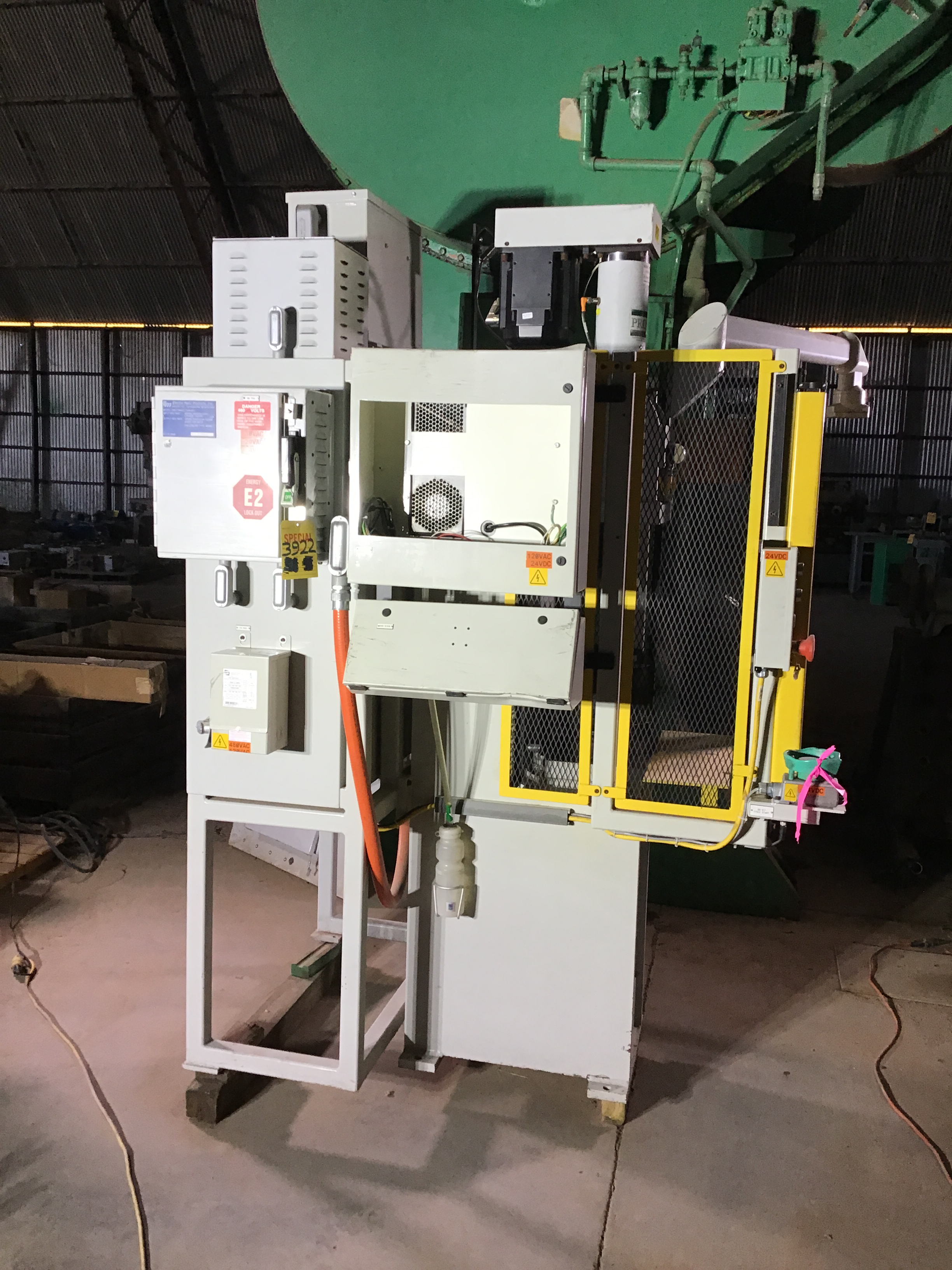 Used 30 Ton Peco Servo-Driven Straightening Press