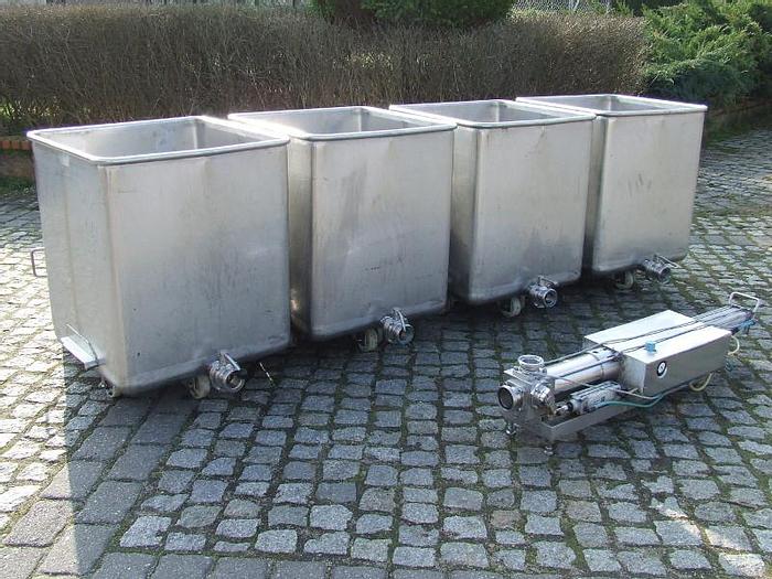 Used Zestaw do transportu pompowego produktów połpłynnych i gęstych