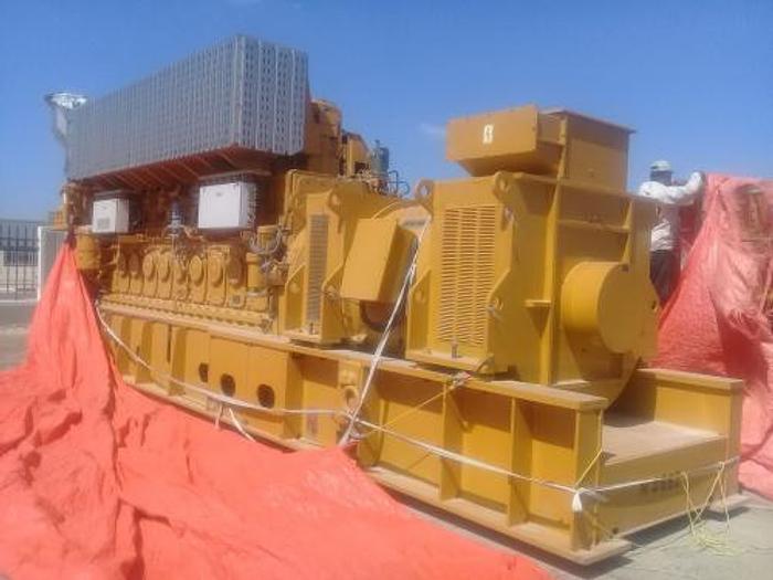 2.47 MW 2007 New Caterpillar MAK 9CM25 HFO Power Plant