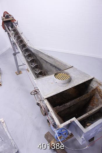 Used Rimpac Sand Separator, 18' Screw Conveyor #40138