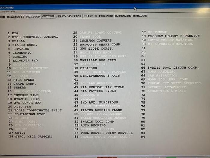 Used 2012 Mazak VTC800/30-SR 5 Axis