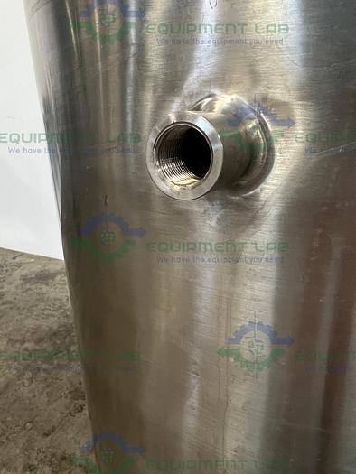 Used Precision Stainless  284 Liter 316 Stainless Steel  Pressure Vessel 15 PSI @ 248F