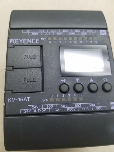 Used KEYENCE KV-16AT Programmable Logic Controller