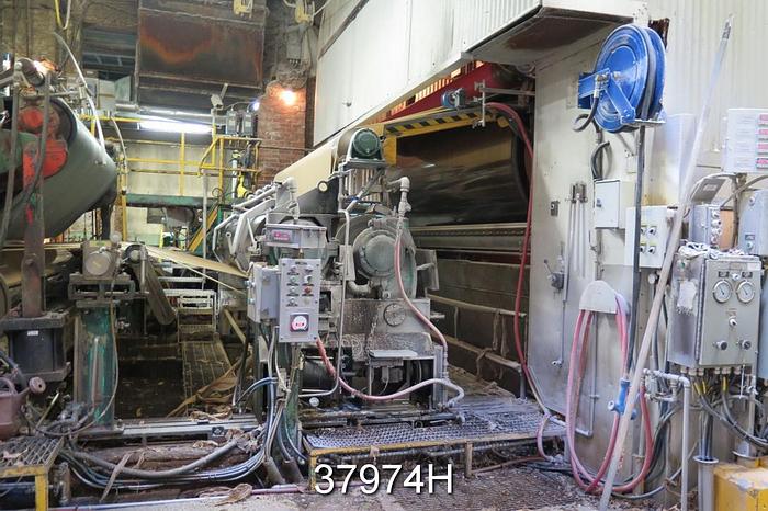 Used GL&V Paper Machine, 140.5" Wire Width, 120" Trim, 3000FPM, Jetmatic Fourdrinier #37974
