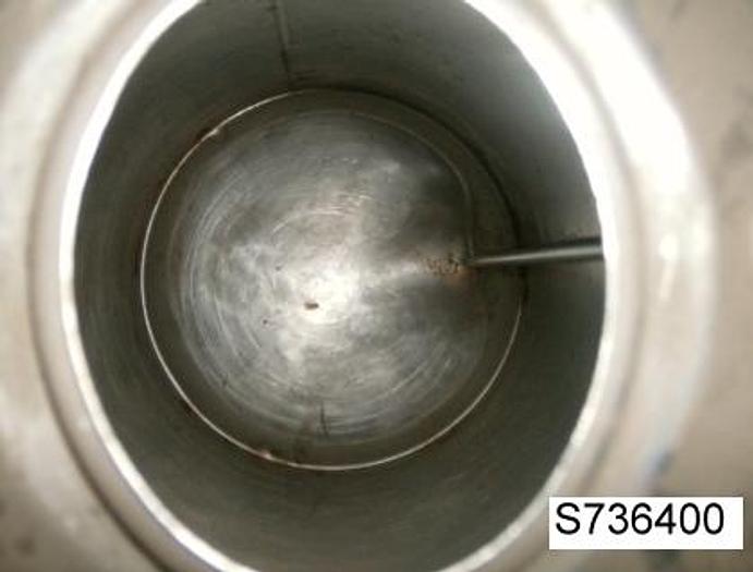 Used Tank, 5 Gallon, S/st, Pressure, 100 PSI, 9-1/2" x 17" (2) #S736400