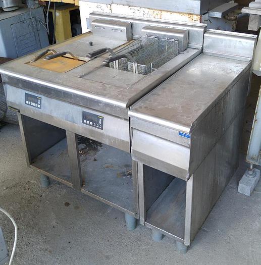 Used "KROMET" two-chamber fryer