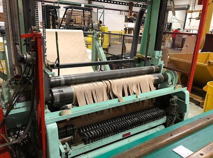 Used 62" WIDE JOHNSTONE TWO DRUM WINDER