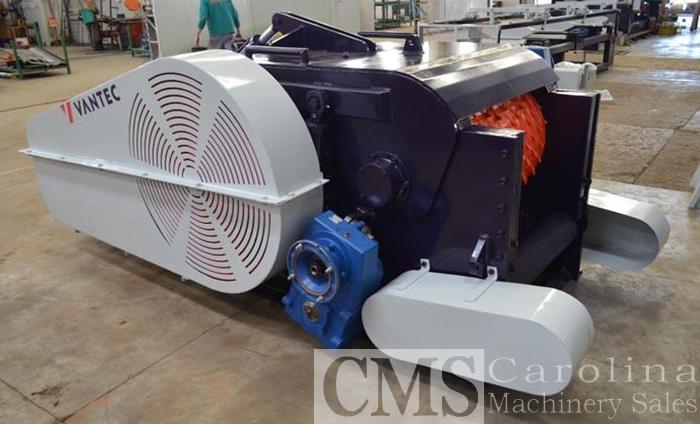 Used Vantec PT750/R8 Horizontal Drum Chipper