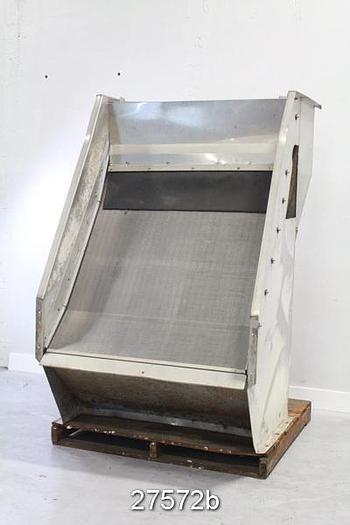 Used Bauer HYDRASEIVE 48" Wide Side Hill Screen, Straight Slots, .060" Slots. #27572