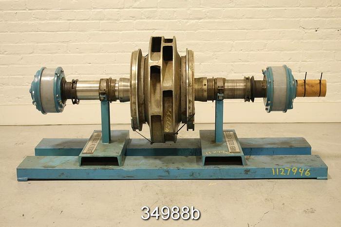 Refurbished Warren 16DLB20 Pump Rotating Assembly, 8 Vane 22" Diameter Impeller #34988