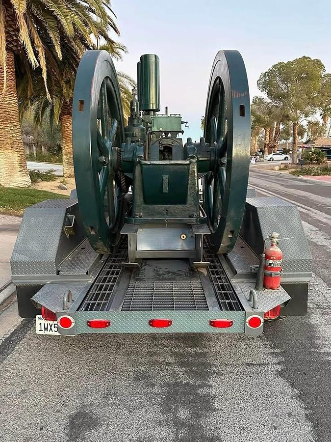 Used 1910 WESTERN 60HP HIT & MISS ENGINE