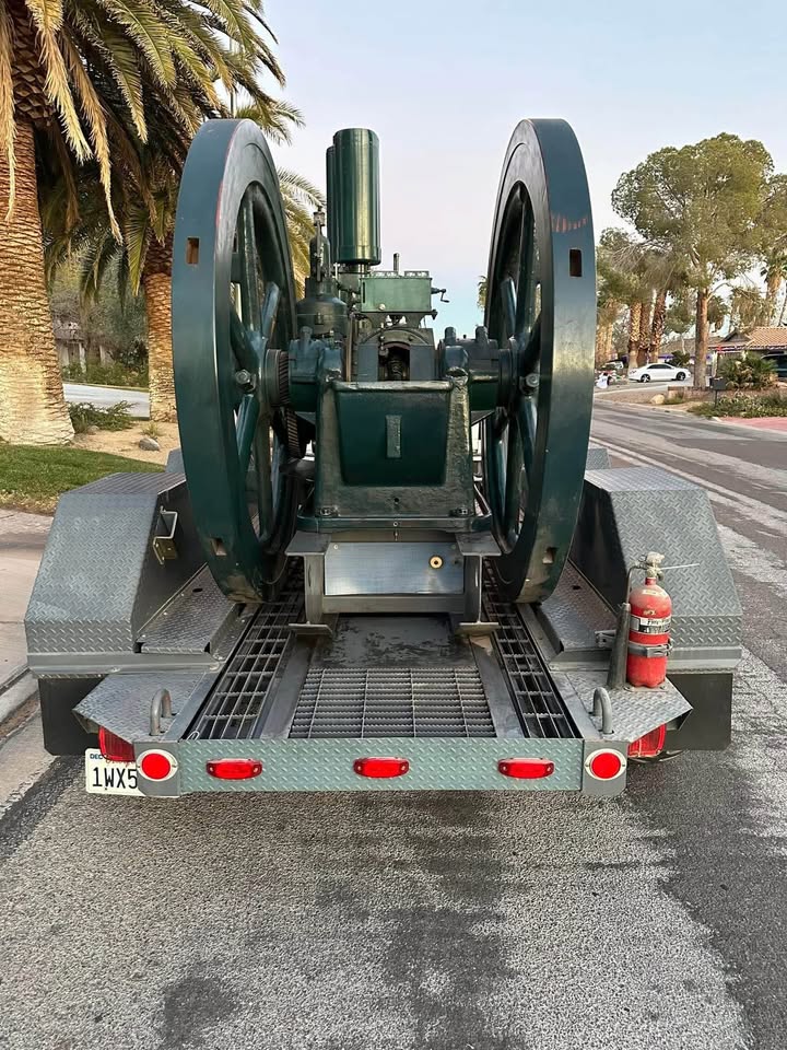 Used 1910 WESTERN 60HP HIT & MISS ENGINE