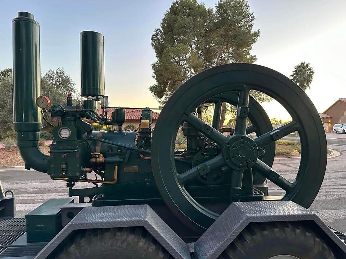 Used 1910 WESTERN 60HP HIT & MISS ENGINE