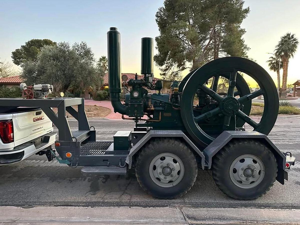 Used 1910 WESTERN 60HP HIT & MISS ENGINE