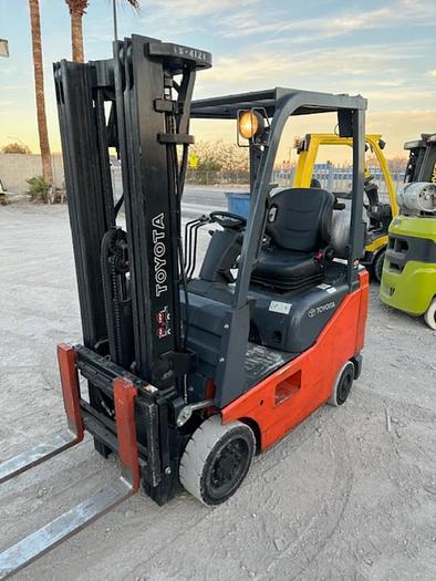 Used 2014 TOYOTA 8FGCU15 FORKLIFT