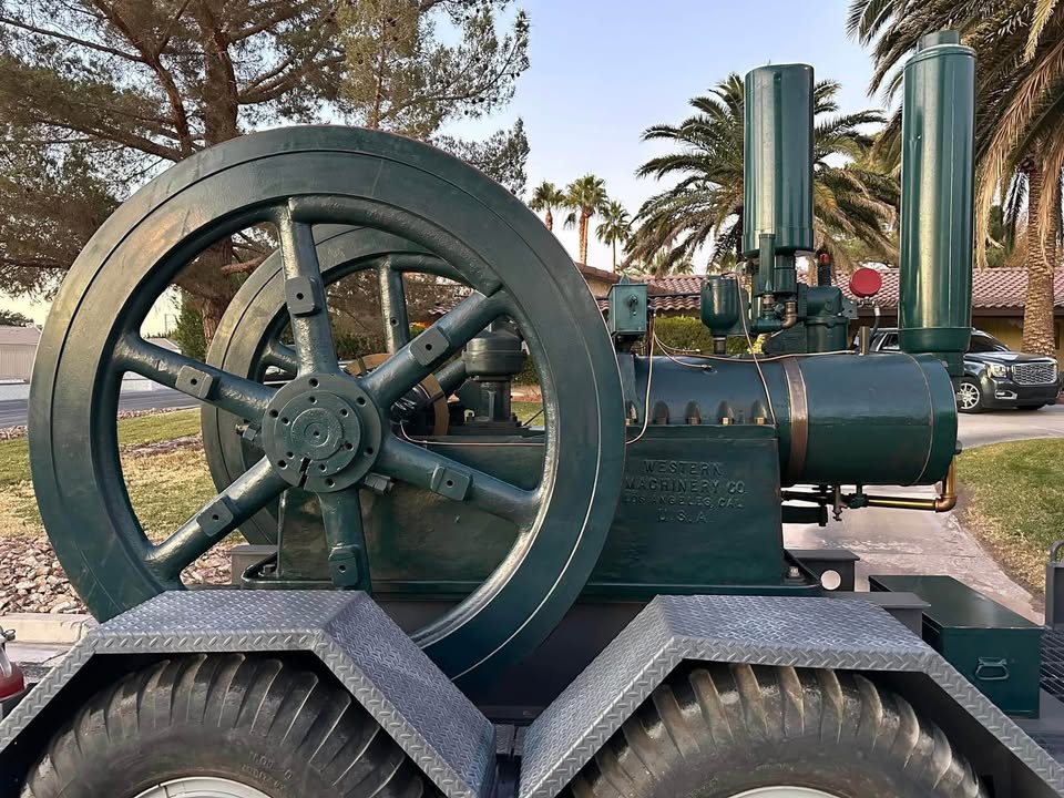 Used 1910 WESTERN 60HP HIT & MISS ENGINE