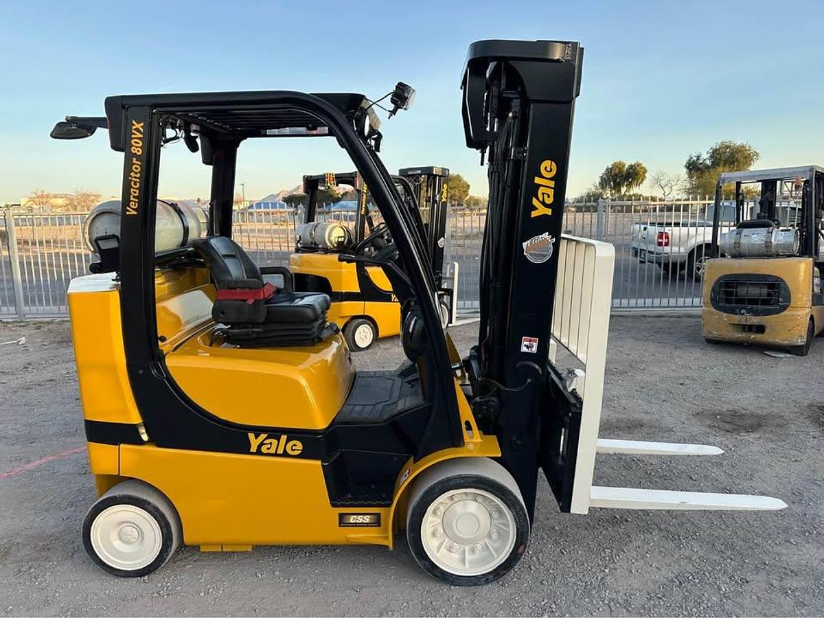 Used 2019 YALE GLC080VX FORKLIFT