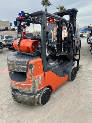 Used 2017 TOYOTA 8FGCU30 FORKLIFT