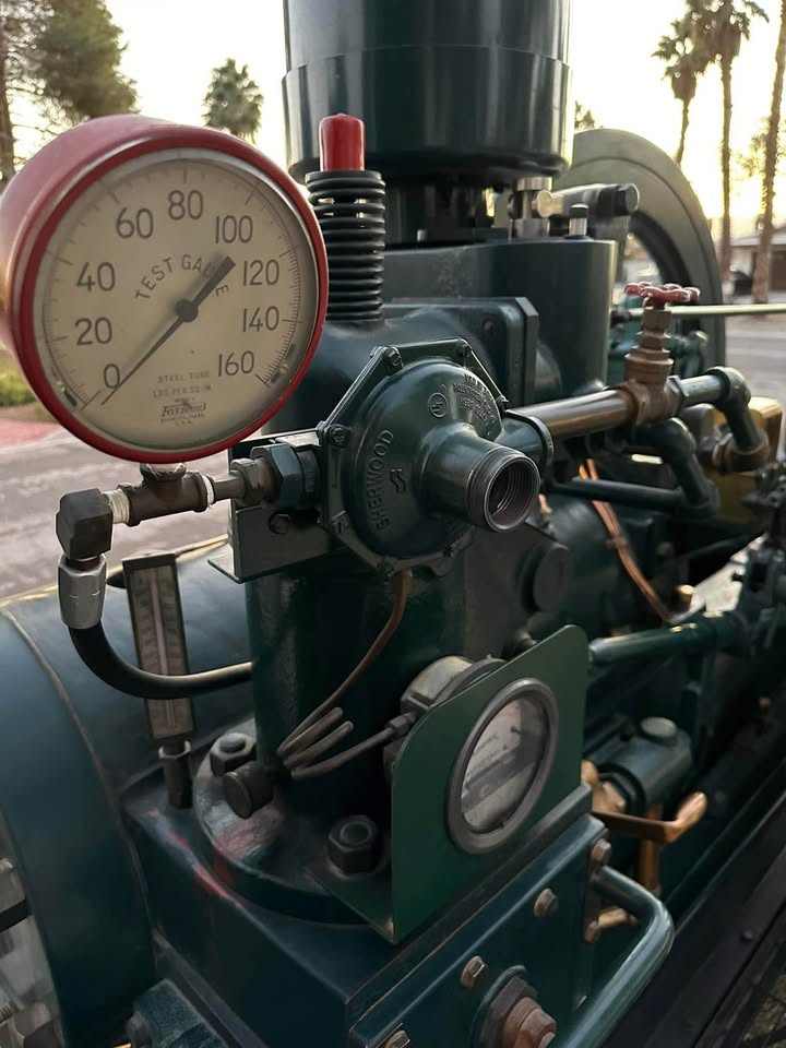 Used 1910 WESTERN 60HP HIT & MISS ENGINE