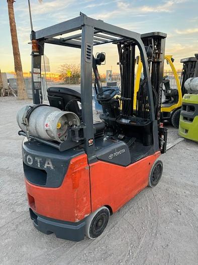 Used 2014 TOYOTA 8FGCU15 FORKLIFT