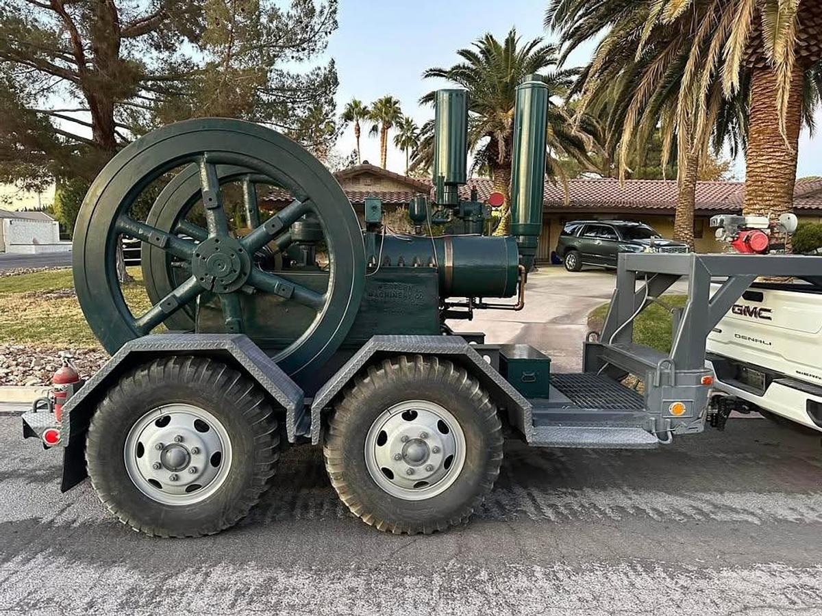 Used 1910 WESTERN 60HP HIT & MISS ENGINE