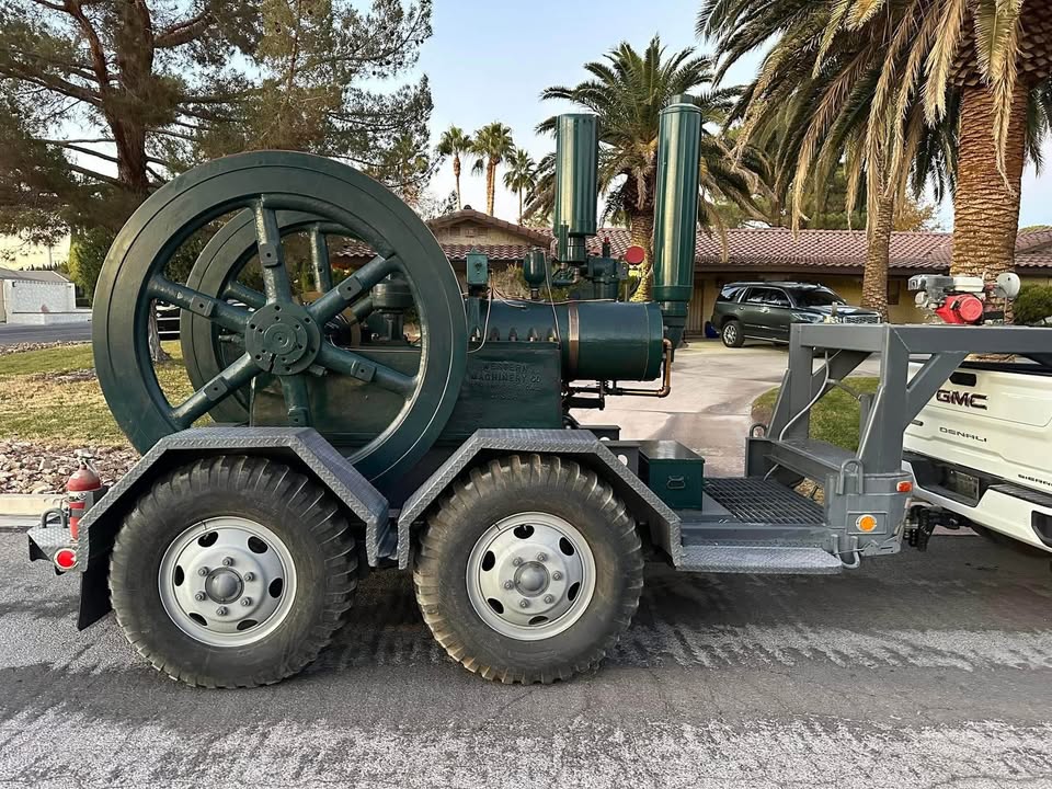 Used 1910 WESTERN 60HP HIT & MISS ENGINE