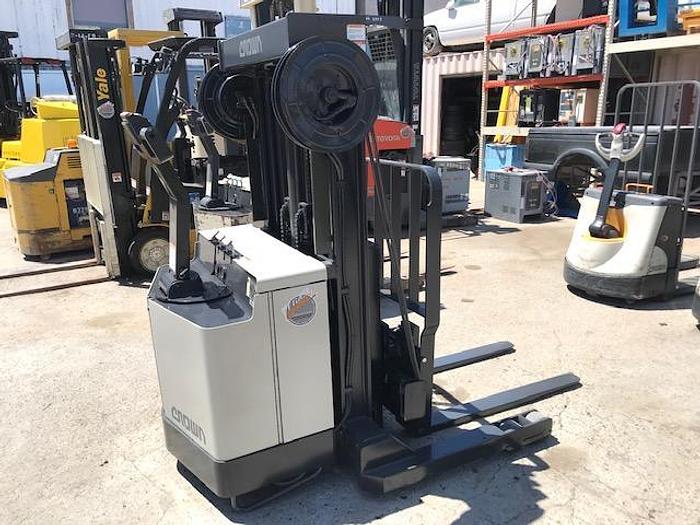 Used CROWN 20WRTT WALKIE REACH STACKER