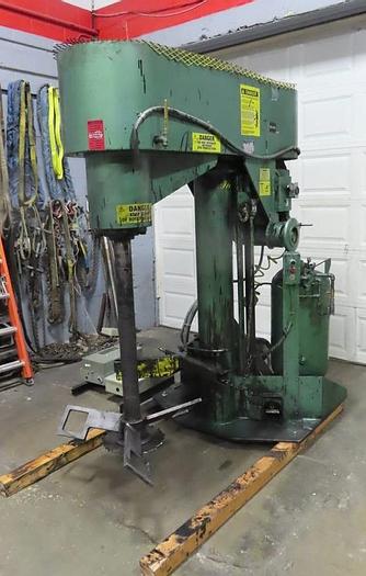 Used 50 HP SCHOLD CO-AXIAL HIGH SPEED DISPERSER WITH SLOW SPEED SWEEP